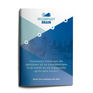 Brochure incompany trainingen van Incompanybrain